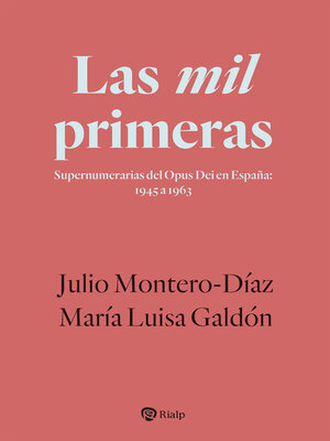 cover image of Las mil primeras